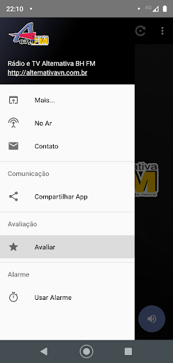 Rádio e TV Alternativa BH FM Screen 2