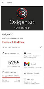 Oxigen 3D - Paket Ikon