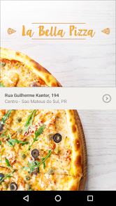 Screenshot 1 La Bella Pizza SMS android