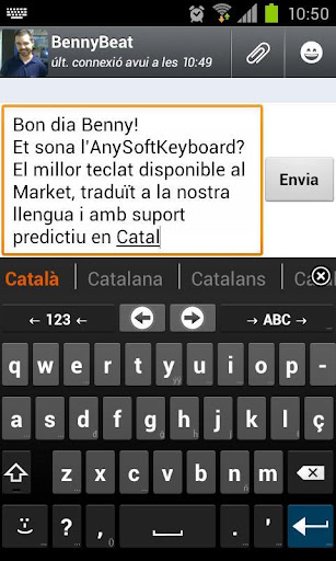 Catalan for AnySoftKeyboard Screenshot 1 - AppWisp.com