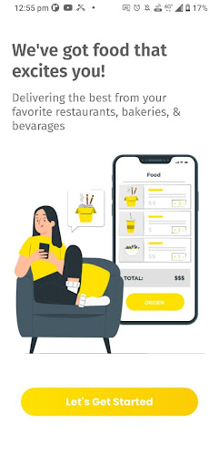 Fasta Food Delivery App Screen 2