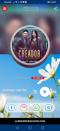 Llena de Gracia FM Screen 2