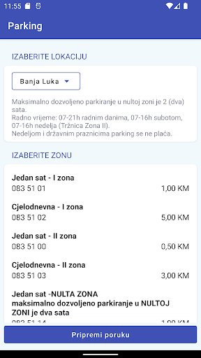 Parking BiH Screen 2