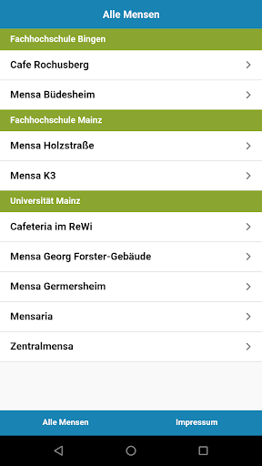 Mensa Mainz Screen 3