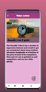 Amazfit Trex 2 guide