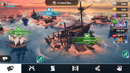 Pirate Tales: Battle for Treas Screenshot