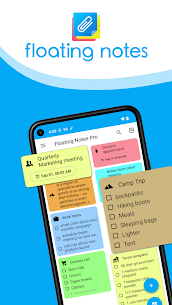 Floating Notes MOD APK (PRO Features Unlocked) Download 1