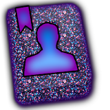GO CONTACTS - Glimmer Purple icon