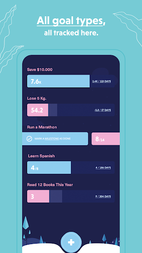 Screenshot of haatch. - Goal & Habit Tracker
