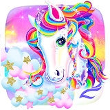 Unicorn Shiny Rainbow Theme icon