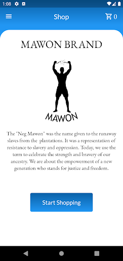 Android application Mawon screenshort
