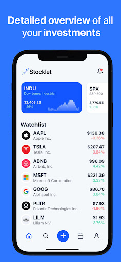 Stocklet: Realtime Stock Alert Screen 2