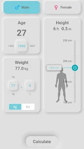 BMI Calculator - BODY diary