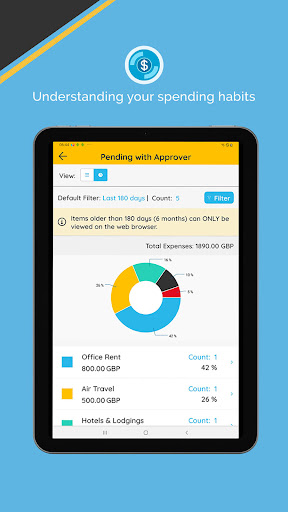 ExpenseOnDemand: Expenses App screenshot 11