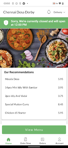 Chennai Dosa Derby Screen 2