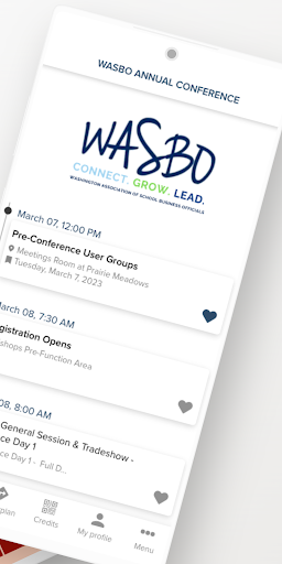 WASBO Events Screen 2
