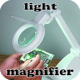 light magnifier icon