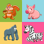 Animals Memory Game for Kids
