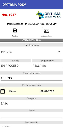 OP(TI)MA AGB Post Venta Screen 3