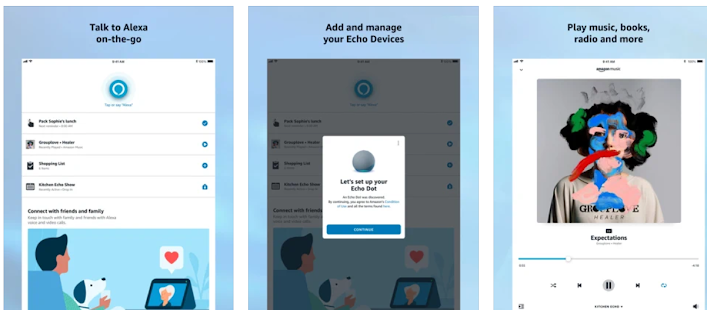 New Alexa App for android Assistant talking Tips‏ 2.0 APK + Mod (Unlimited money) إلى عن على ذكري المظهر