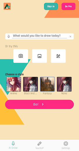 AI Draw - Photo Art Designer Screenshot 2 - AppWisp.com
