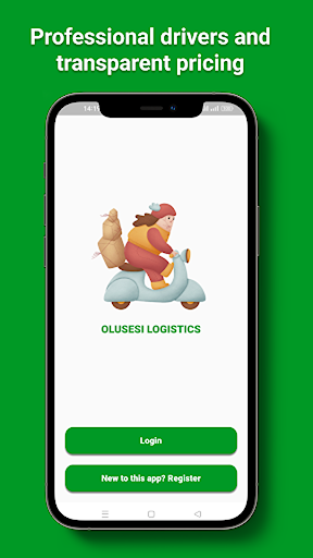 Android application Olusesi Logistics screenshort