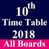10th Time Table 2018 Date Sheet SSLC Results 2018 icon
