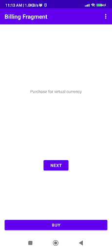 Android application Lalazai Billing screenshort
