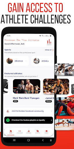 ROOKEE: Be The Athlete Screen 3