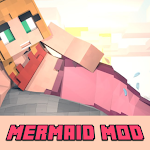 Cover Image of 下载 MCPE Mermaid and Tail MOD 1.7.6-mermaids APK