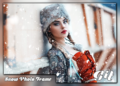 SnowFall Gif Photo Editor 2018