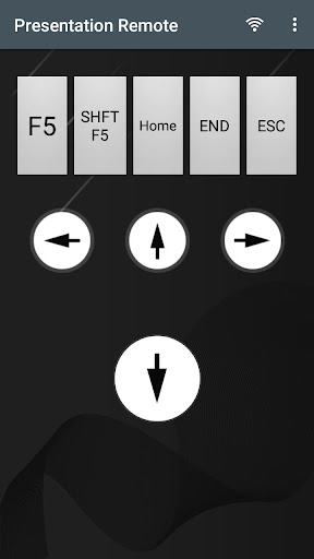 Android application WiFi Presentation Remote screenshort