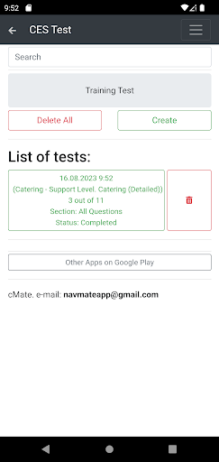 Catering - Support Level CES Screen 2