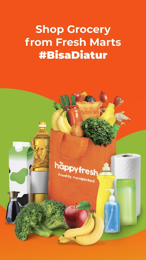 HappyFresh - Grocery Deliveryのおすすめ画像1