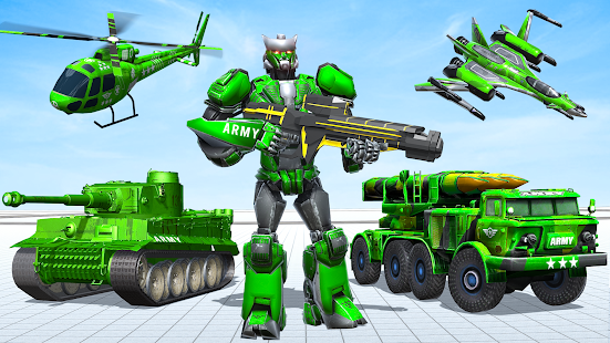 Army Tank Robot Transform Game 2.75 screenshots 2