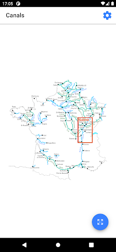 Android application Canals - River tourism screenshort