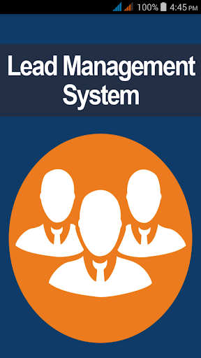 Android application Lead Management System screenshort