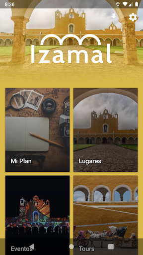 Android application Izamal screenshort