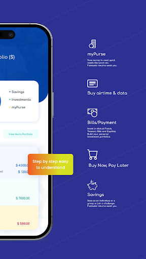 Turbomoni - Plan, Pay & Save Screen 3