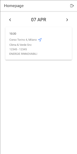 Android application ProgestNOW Leads screenshort