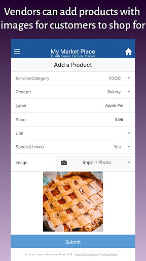 My Market Place Screen 3