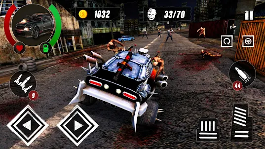 Zombie Smash Derby Car