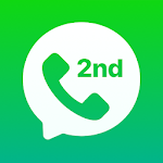 Cover Image of Download 2nd Line: Second Phone Number for Texts & Calls 1.0.7 APK
