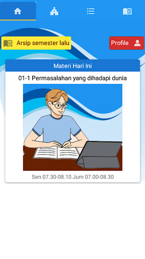 Android application Kelas Katolik SMA-SMK screenshort