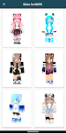 screenshot of Girls Skins for Minecraft PE