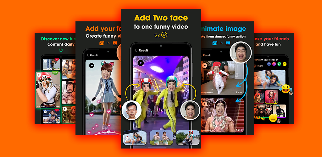 Add Face To Video Reface video - Latest version for Android - Download APK