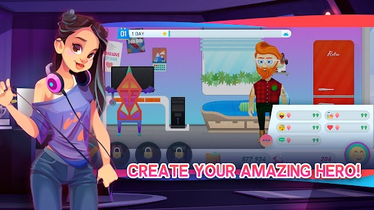 تحميل لعبة Freelancer Life Simulator 2 مهكرة أموال غير محدودة 1