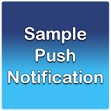 Sample Push Notification icon