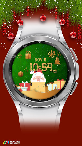 Tancha Christmas Watch Face Screen 2