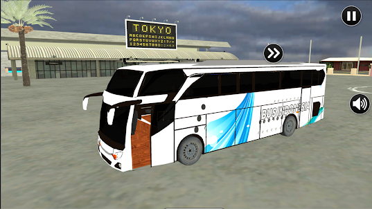 City Coach Bus 3d: Europe bus